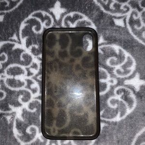 Sparkle black case for iPhone XR